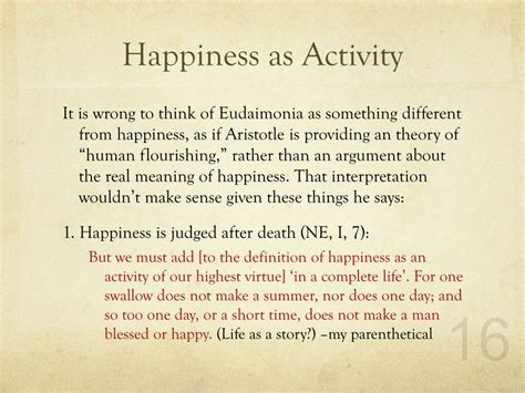 PPT - Aristotle’s Theory of Eudaimonia or Happiness PowerPoint ...