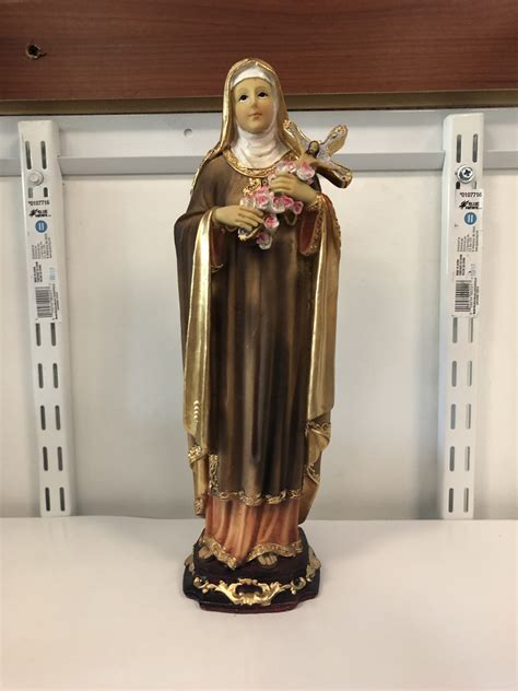 12″ Saint Teresa Statue – Botánica Poder y Vida