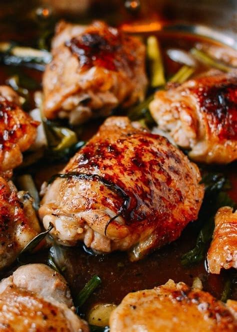 One-Pan Roasted Chicken in Oyster Sauce - The Woks of Life