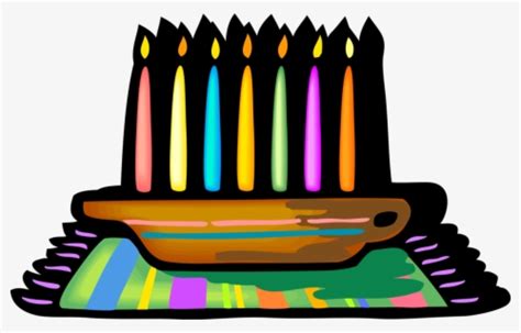 Kwanzaa Candles Transparent Background , Free Transparent Clipart ...