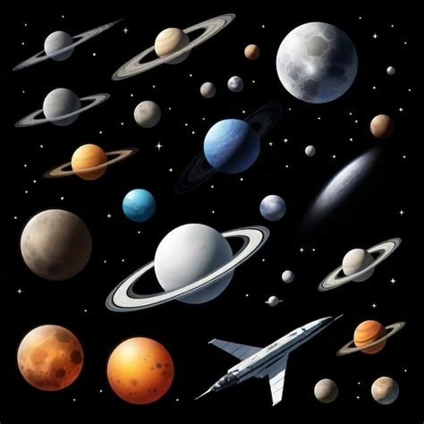 7 Planets Vectors & Illustrations for Free Download