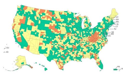 What's the COVID risk in your area? CDC maps leave some people confused : Shots - Ozinize