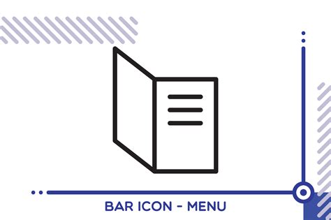 Bar Icon - Menu Graphic by freddyadho · Creative Fabrica