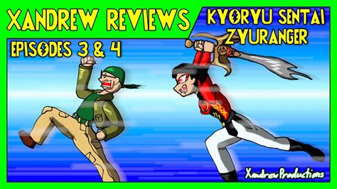 Kyoryu Sentai Zyuranger Episodes 3 & 4: Xandrew Reviews - YouTube