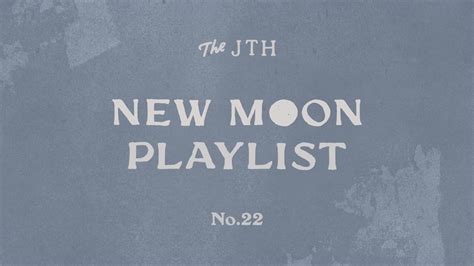 New Moon Spotify Playlist with Ocie Elliott