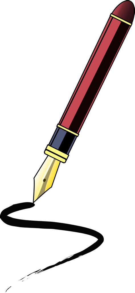 Ink Pen Clipart - Png Download - Full Size Clipart (#5384899) - PinClipart