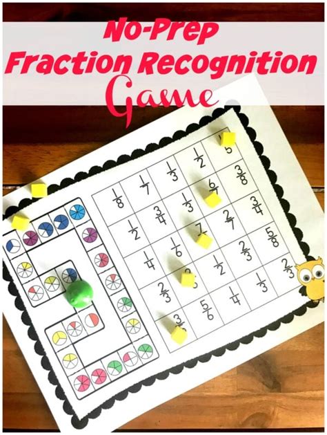 30+ Printable Fraction Activities, Worksheets, and Games