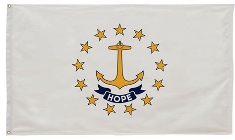 Rhode Island State Flag 3' x 5' | Rhode Island Flag | State of Rhode ...