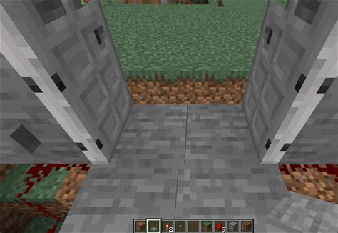 How to Open an Iron Door in Minecraft