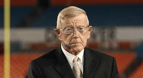 Lou Holtz is leaving ESPN - FootballScoop