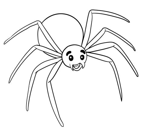 Cartoon Spider Coloring Page Free Printable Coloring Pages | Porn Sex Picture