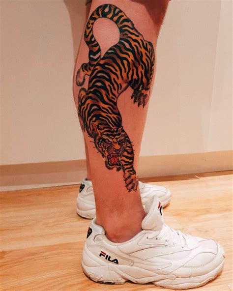 10+ Best Crouching Tiger Tattoo Designs | PetPress