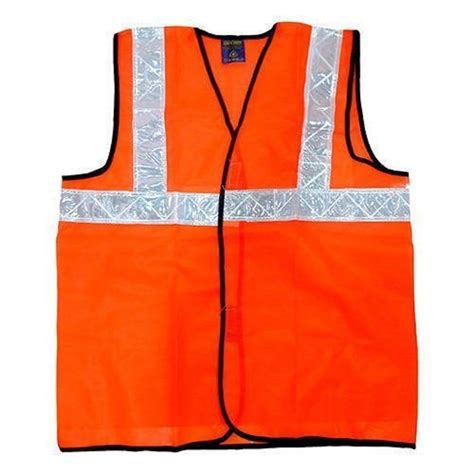 Without Sleeves Unisex Reflective Safety Jackets, For Industrial, Rs 50 ...