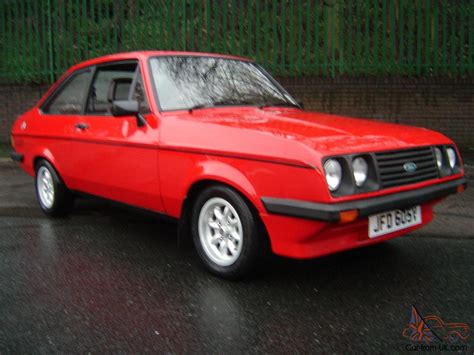 1979 FORD ESCORT MK2 RS2000 CUSTOM RED