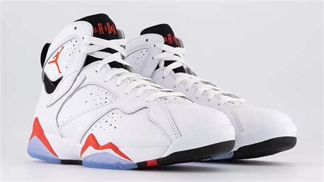 Air Jordan 7 VII White Infrared Release Date CU9307-160 Profile | Sole ...