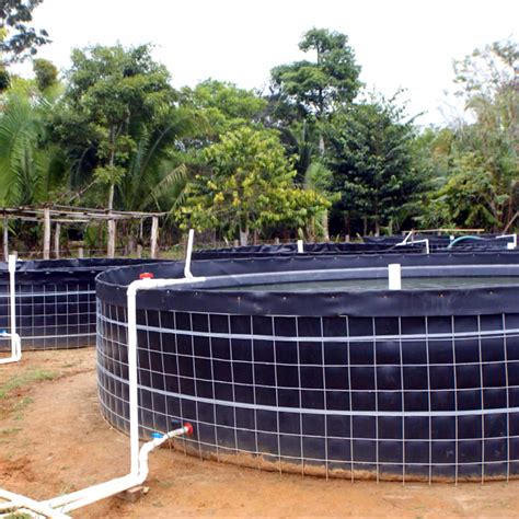 plastic tilapia foldable pvc fish farming water tank for aquaculture equipment - SIGMA