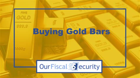 The Best Places To Buy Gold Bars In 2024