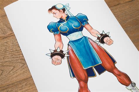 Artwork Chun-Li Capcom