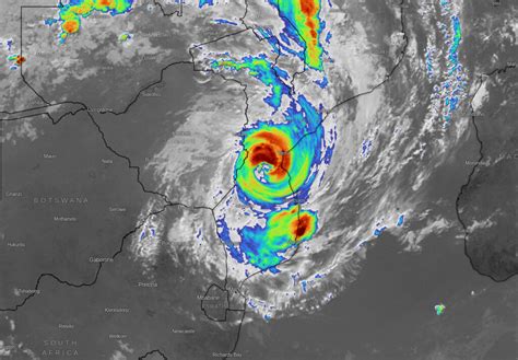 Tropical Cyclone Eloise World Map