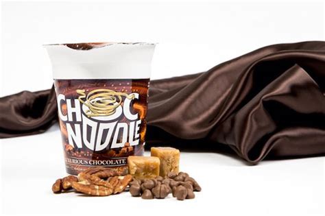 Chocolate Instant Ramen Exists | Foodiggity