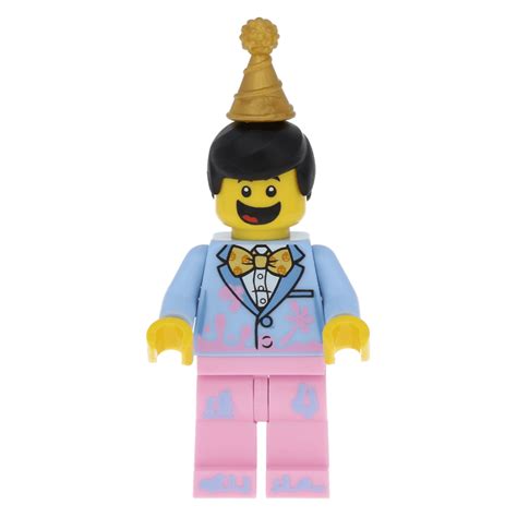 LEGO minifigure col321 - Birthday Cake Guy at BrickScout