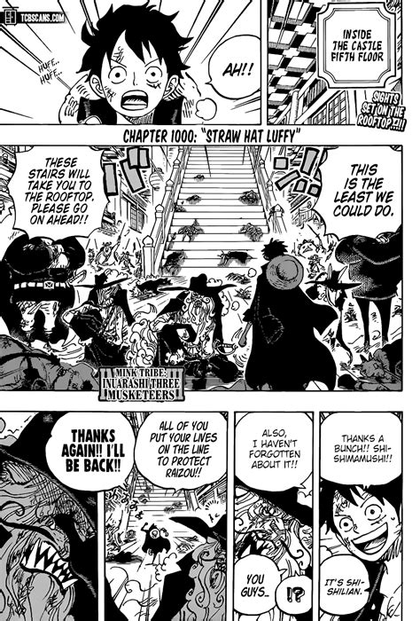 One Piece, Chapter 1000 - One Piece Manga Online