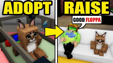 Adopt And Raise a Floppa in Brookhaven! | Roblox Roleplay - YouTube