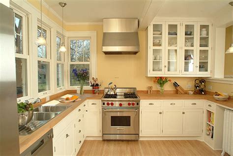 I am thinking of doing beige walls with white cabinets- kind of like this! | Kitchen cabinet ...