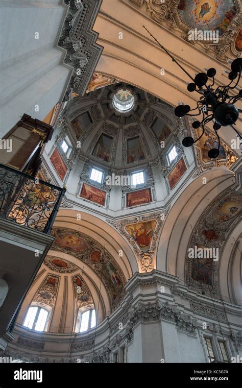 Interior View of Salzburg Cathedral Stock Photo - Alamy