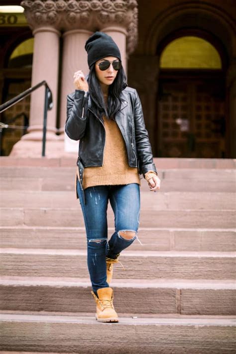 How To Style Your Yellow Timberland Boots In Some Fantastic Ways This Winter - ALL FOR FASHION ...