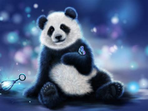 Chibi Cute Panda Wallpapers - Top Free Chibi Cute Panda Backgrounds ...