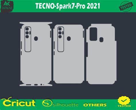 TECNO-Spark7-Pro 2021 Skin Vector Template - 3.00