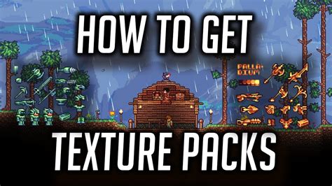 Terraria: How To Get Texture Packs! - YouTube