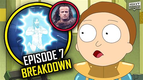 RICK AND MORTY Season 6 Episode 7 Breakdown | Easter Eggs, Things You ...