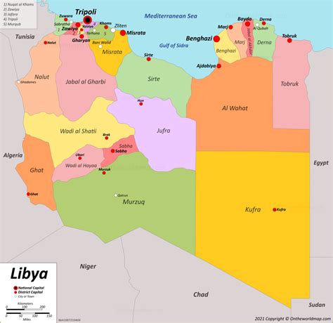 Libya Map | Detailed Maps of State of Libya