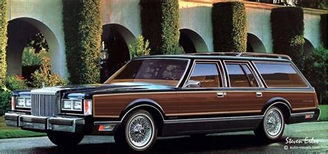 1988 Lincoln Continental Town Car Station Wagon: CONCEPT | Car station, Lincoln cars, Station wagon