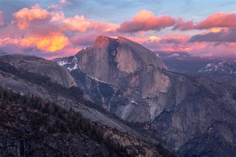 Camped at Yosemite Point and was blessed with this gorgeous sunset over ...