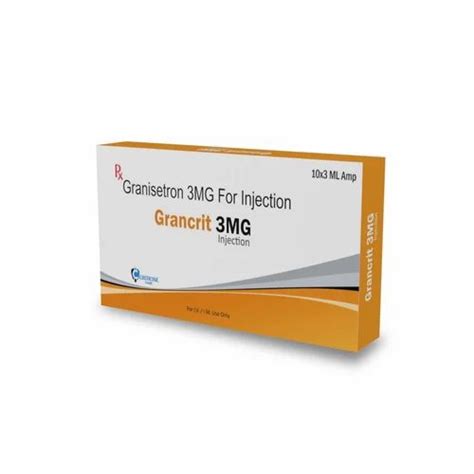 Granisetron 3MG For Injection, For to treat bacterial infection at Rs ...