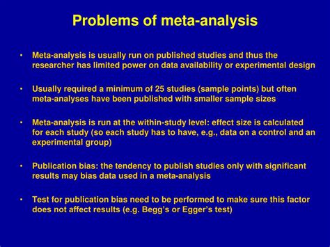 PPT - Meta-analysis PowerPoint Presentation, free download - ID:3592438