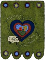 Home Is Where The Heart Is Hanging Wool Kit - 811872022799