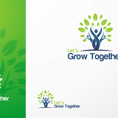 Create a fun logo for an education business "Let's Grow Together" | Logo design contest