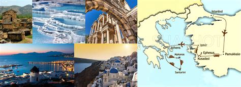 7 DAYS TURKEY GREECE PACKAGE TOUR EPHESUS PAMUKKALE ATHENS MYKONOS SANTORINI | TURKEY GREECE ...