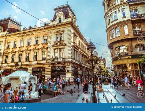 BELGRADE, SERBIA - SEPTEMBER 23: Republic Square Editorial Stock Photo ...