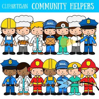 Community Helpers Clip Art, Occupations Clip Art | Community helpers ...