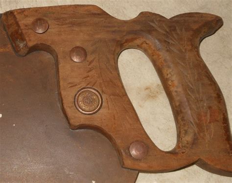 Vintage 21" Disston Hand Saw 1917-1940 | Collectors Weekly