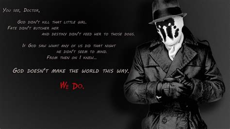 Another great Rorschach quote : r/wallpapers