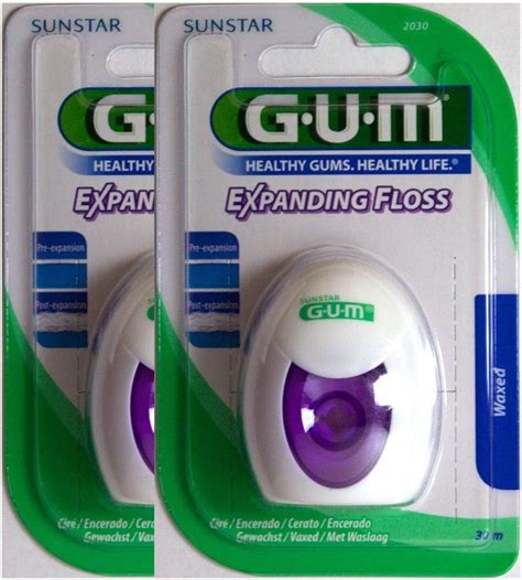 2x Gum Expanding Floss Fleece Dental Floss 30 m – BigaMart