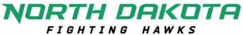 North Dakota Fighting Hawks Logo - Wordmark Logo - NCAA Division I (n-r ...