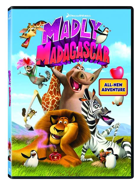 Madly Madagascar DVD Review & Free Valentine's Day E-cards - Frugal Mom Eh!
