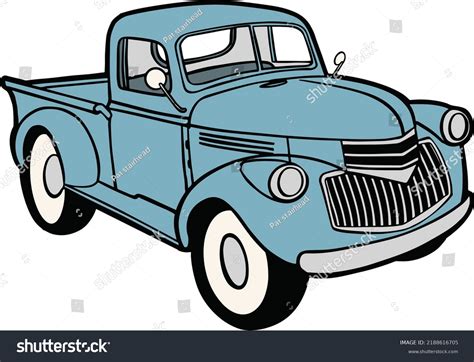 1,765 Vintage Truck Clipart Images, Stock Photos, 3D objects, & Vectors | Shutterstock